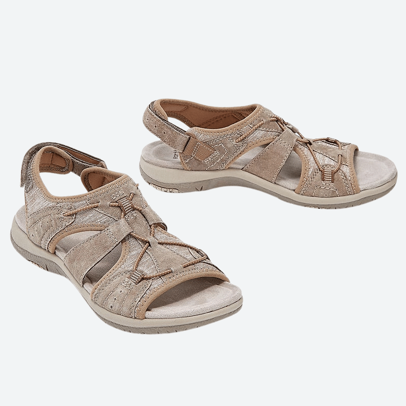 Chic Round Open-Toe Sandals for Women