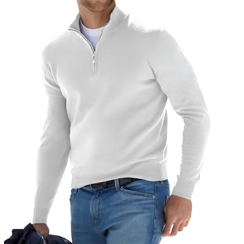 Stylish Zip-Up Sweater for Men