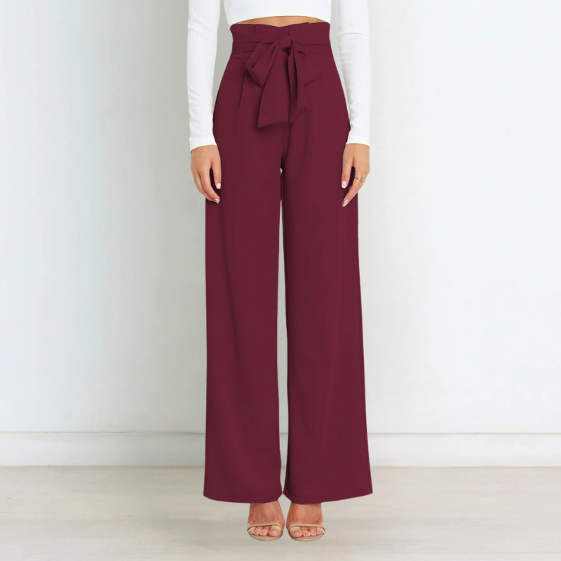High-Waisted Wide-Leg Trousers for Women