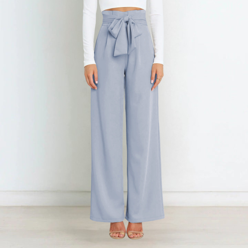 High-Waisted Wide-Leg Trousers for Women