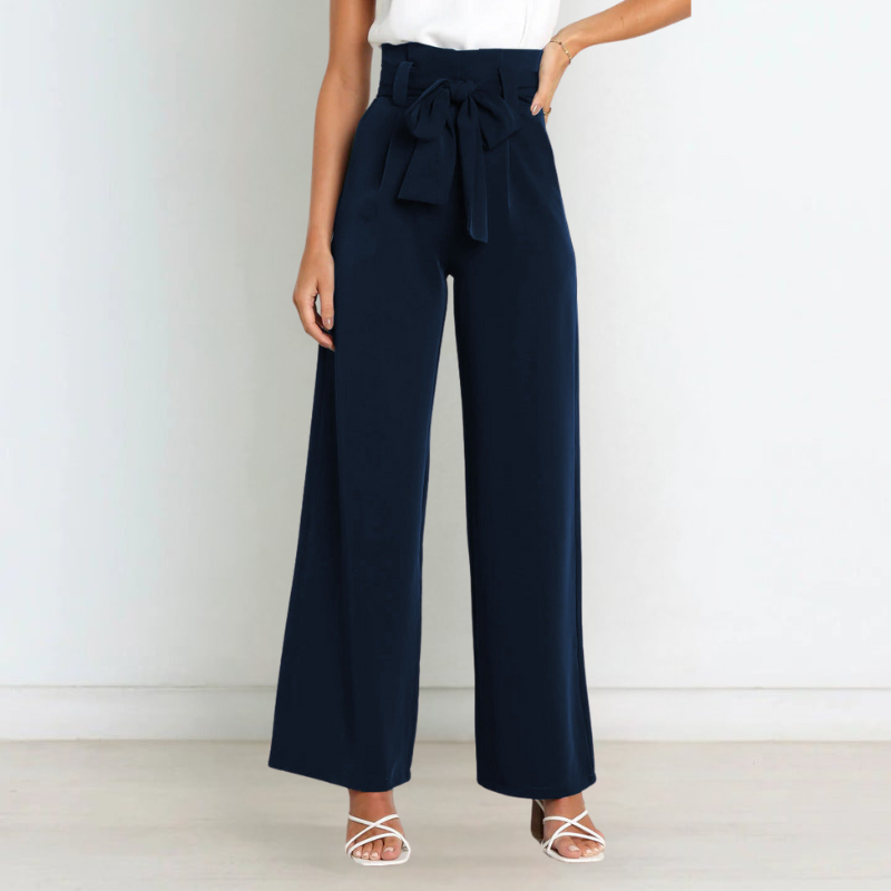 High-Waisted Wide-Leg Trousers for Women