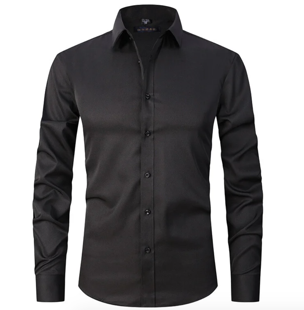 Noah | Men's Stretchable Long-sleeved Formal Shirt | Versatile
