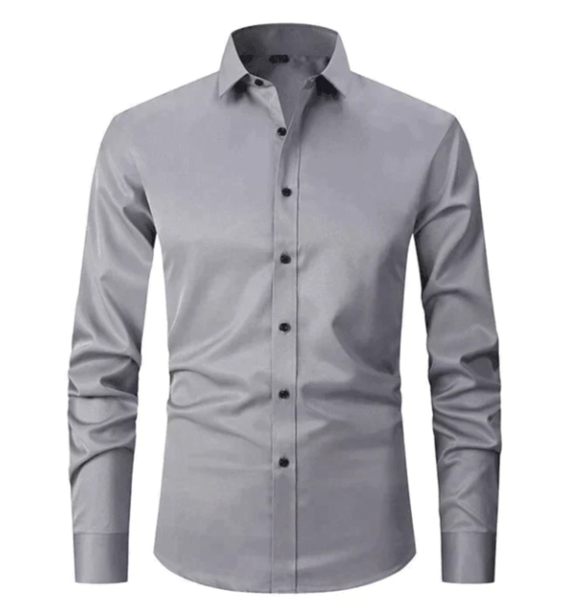 Noah | Men's Stretchable Long-sleeved Formal Shirt | Versatile