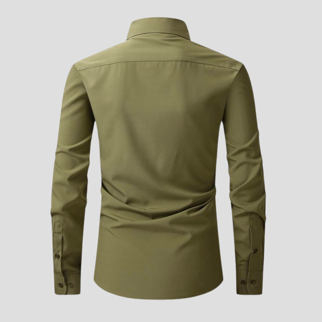 Wrinkle-Free Business Shirt for Men