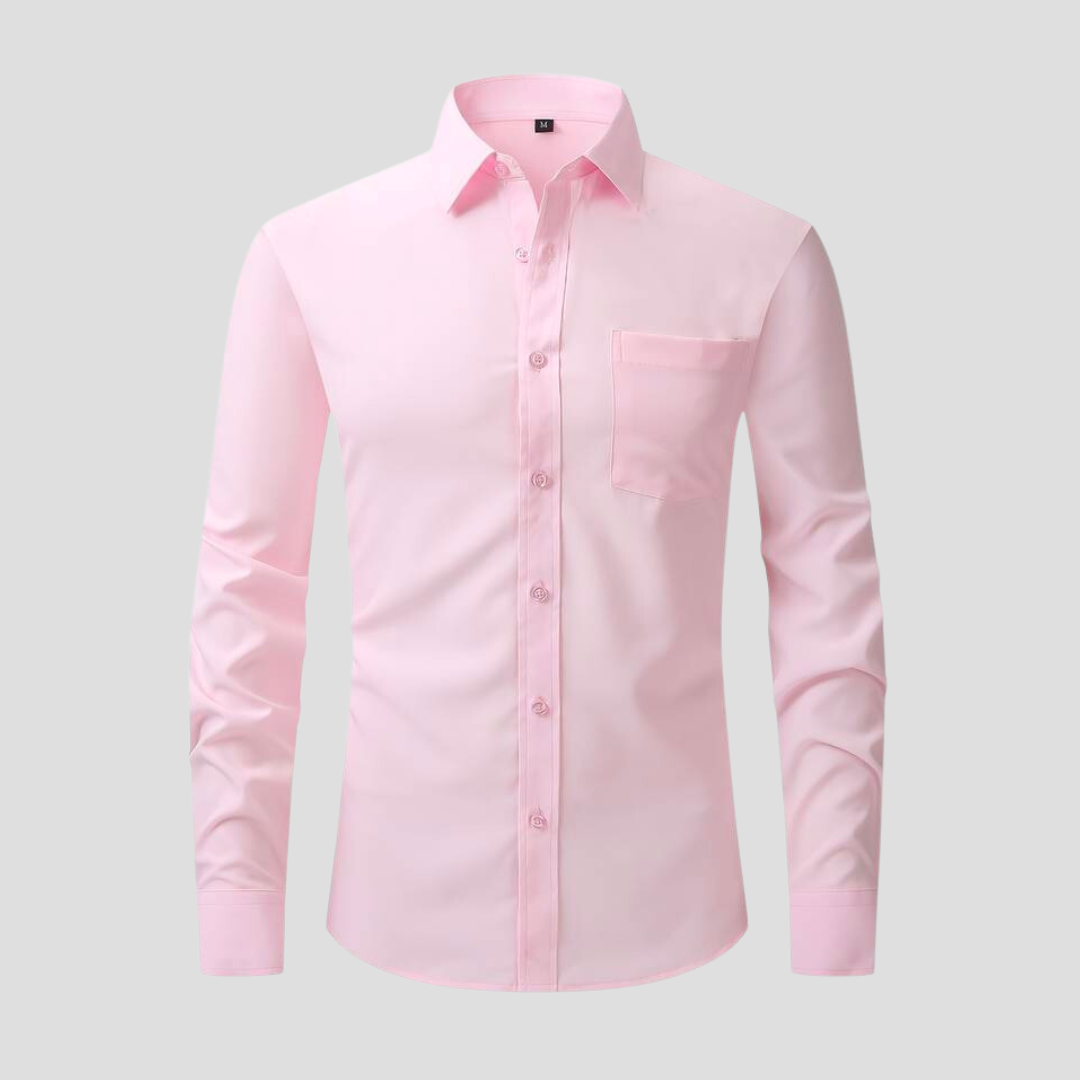 Wrinkle-Free Business Shirt for Men