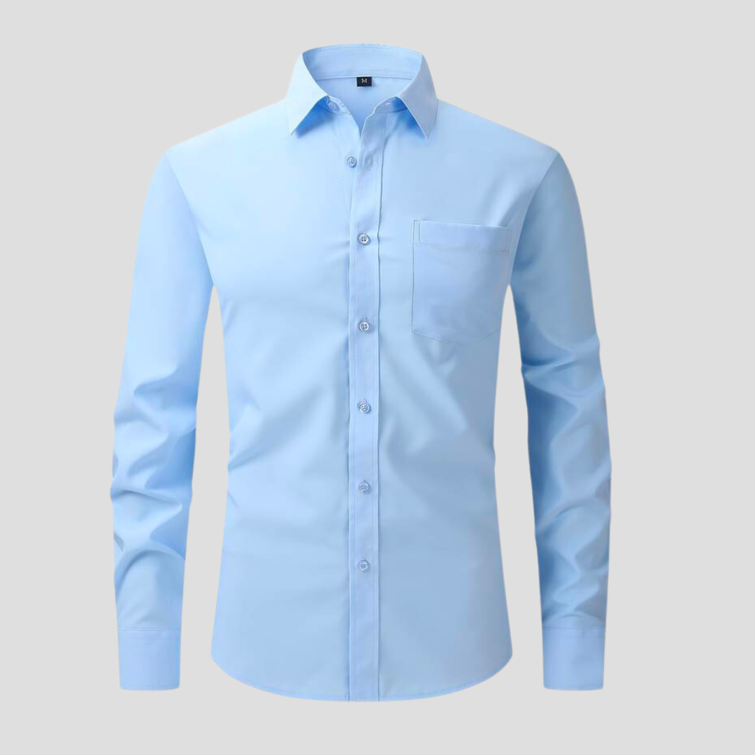 Wrinkle-Free Business Shirt for Men