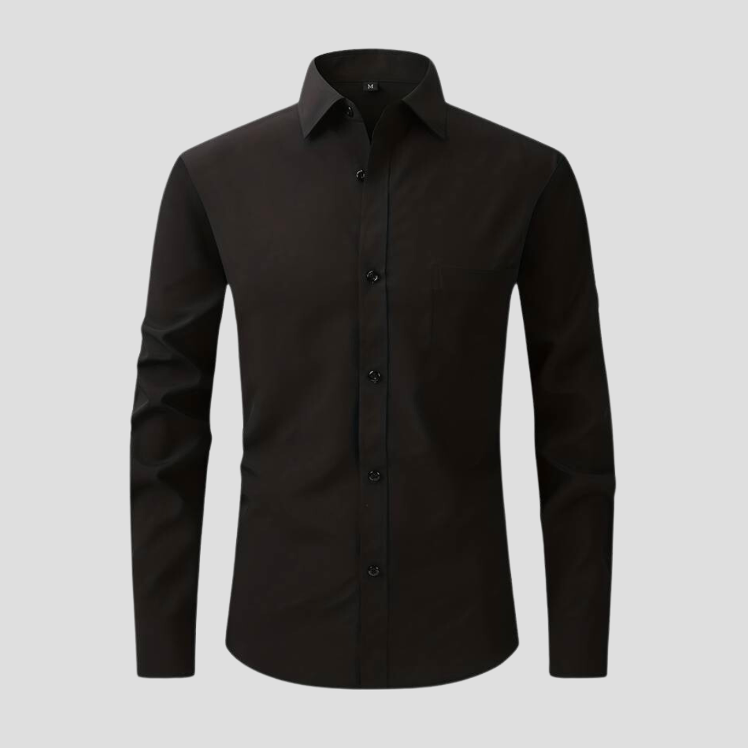 Wrinkle-Free Business Shirt for Men