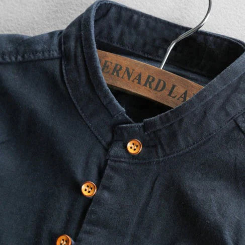Kenzo | Men's Japanese-Style Long-Sleeve Shirt | Refined