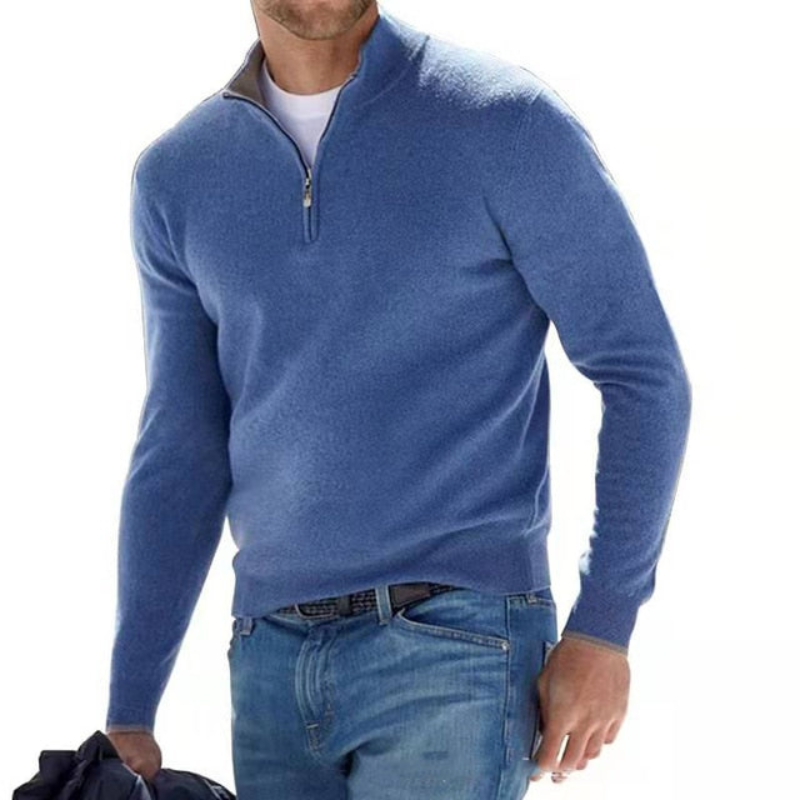 Stylish Zip-Up Sweater for Men