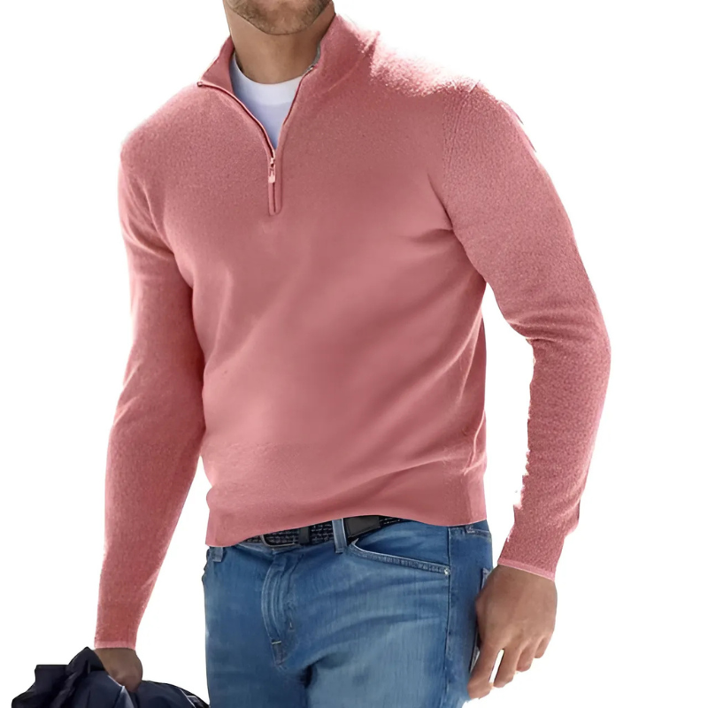 Stylish Zip-Up Sweater for Men