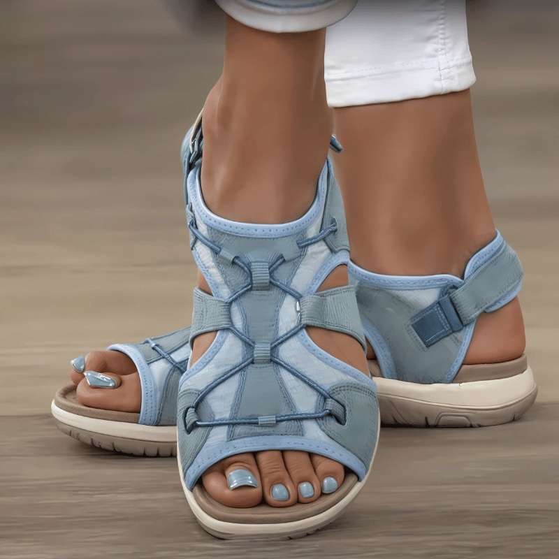 Chic Round Open-Toe Sandals for Women