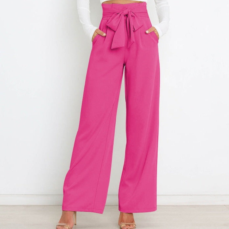 High-Waisted Wide-Leg Trousers for Women