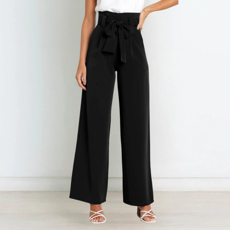 High-Waisted Wide-Leg Trousers for Women