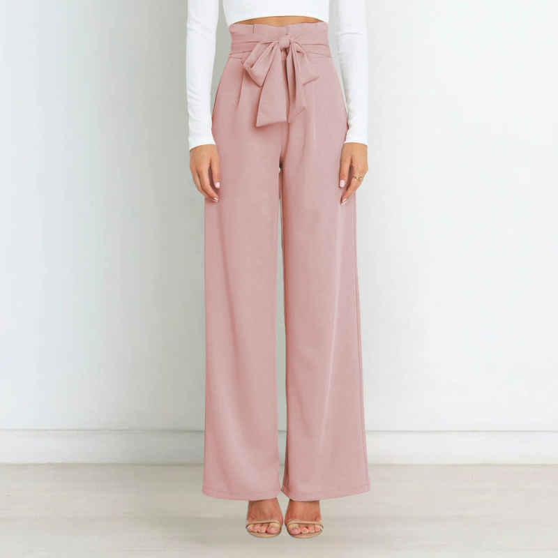 High-Waisted Wide-Leg Trousers for Women
