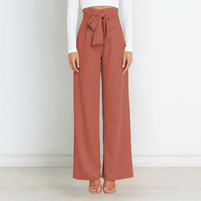 High-Waisted Wide-Leg Trousers for Women