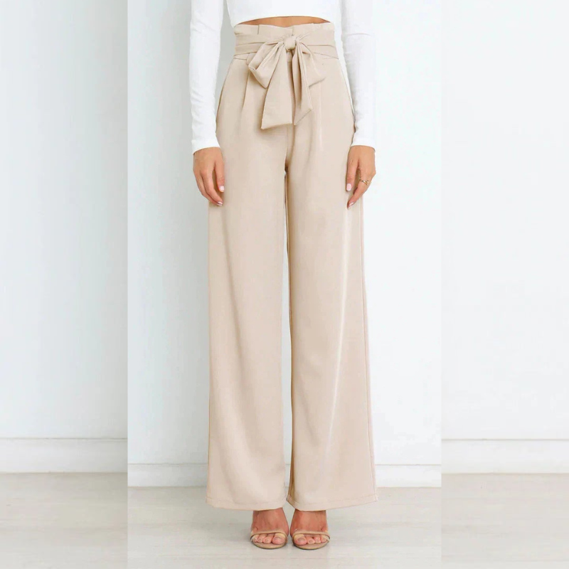 High-Waisted Wide-Leg Trousers for Women
