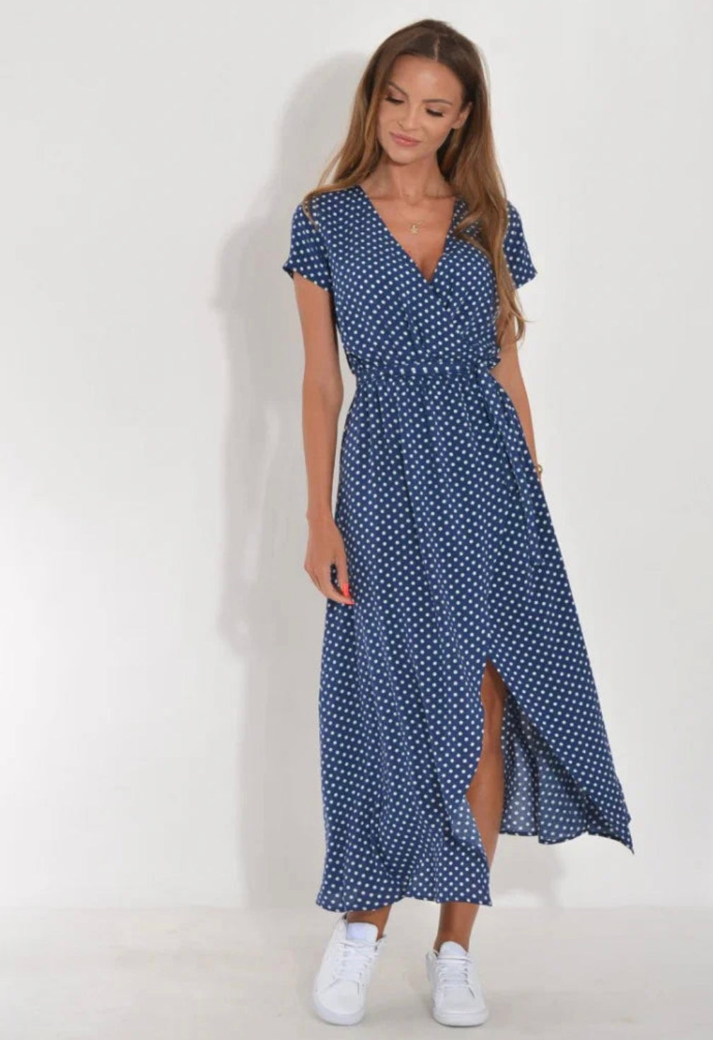 Ava | Women's Sleeveless Midi Dress | Sophisticated