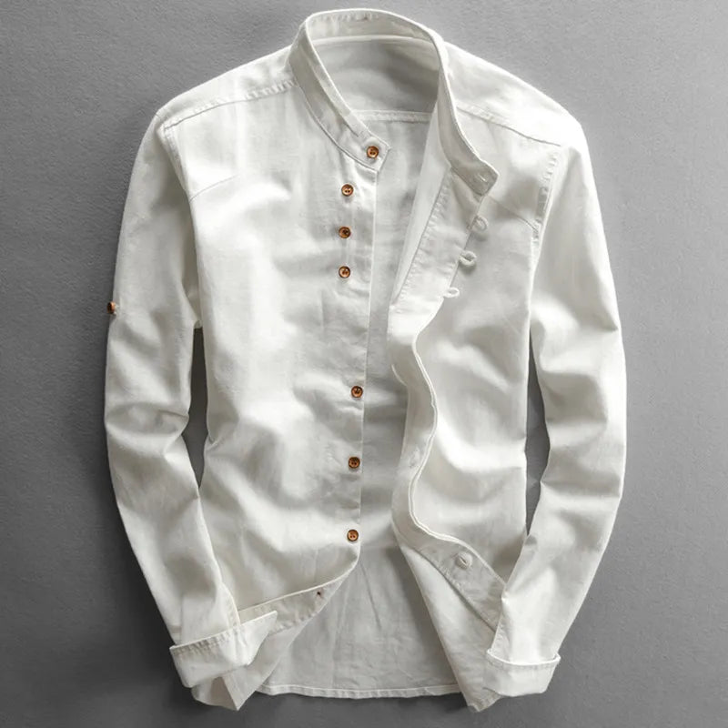Kenzo | Men's Japanese-Style Long-Sleeve Shirt | Refined